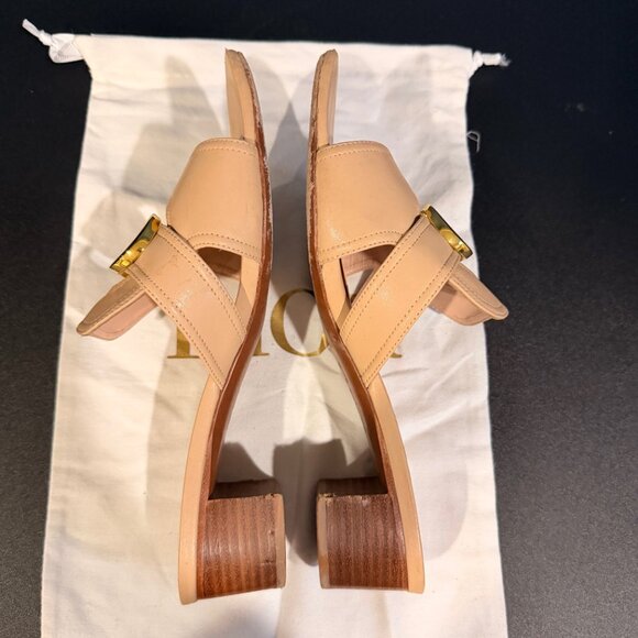 Dior Heeled Beige Sandals 8 - Picture 4 of 8